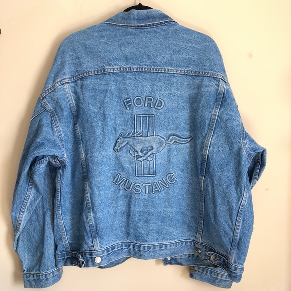 mustang denim jacket